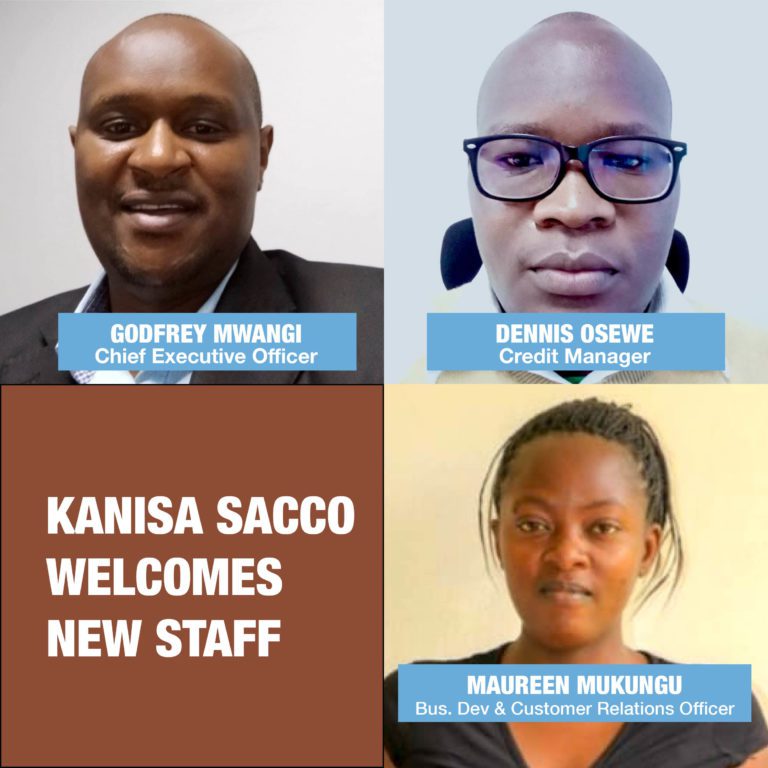 Kanisa SACCO Welcomes New Staff